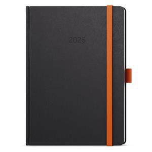 Weekly diary 2026 Oskar Nora A5 - orange