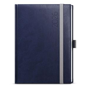 Weekly Diary 2026 Oskar Reno A5 - blue