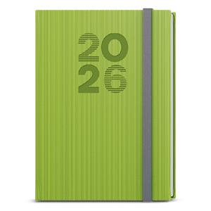Weekly Diary 2026 Oskar Vigo A5 - green