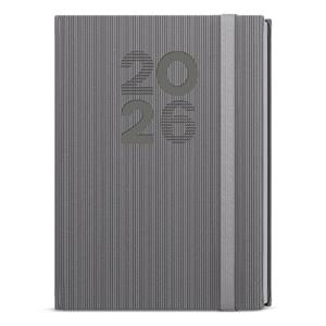 Weekly Diary 2026 Oskar Vigo A5 - grey