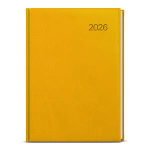 Weekly Diary 2026 Oskar Vivella A5 - ochre