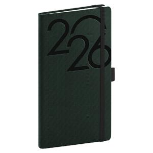Weekly diary 2026 pocket Ajax - green