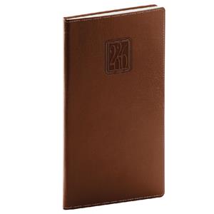 Weekly diary 2026 pocket Panama - brown