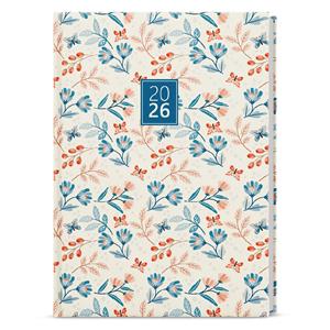 Weekly Diary 2026 Prokop Lamino B6 - Butterflies