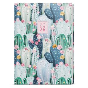 Weekly Diary 2026 Prokop Lamino B6 - Cactus