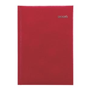 Weekly diary 2026 Slovak A5 Kronos - red