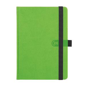 Weekly diary 2026 Slovak A5 Trendy - green