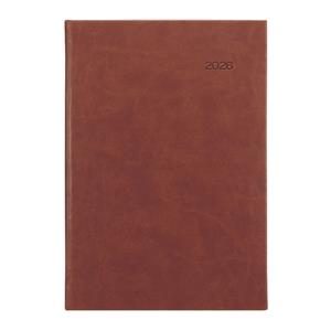 Weekly diary 2026 Slovak A5 Viva - brown