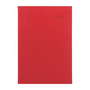Weekly diary 2026 Slovak A5 Viva - red