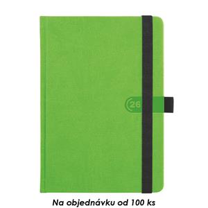 Weekly diary 2026 Trendy A5 - green
