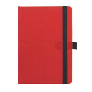 Weekly diary 2026 Trendy A5 - red