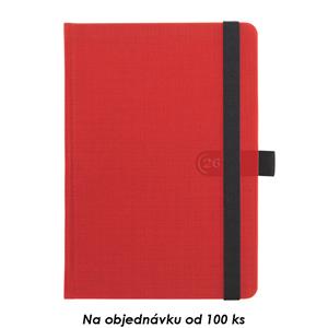 Weekly diary 2026 Trendy A5 with notes - red