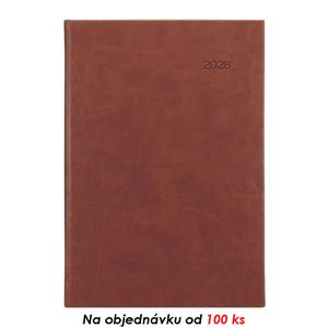 Weekly diary 2026 Viva A5 with notes - brown