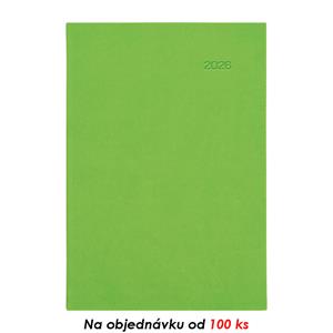 Weekly diary 2026 Viva A5 with notes - green