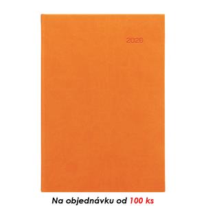 Weekly diary 2026 Viva A5 with notes - orange