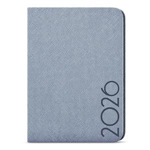 Weekly Diary 2026 Zoro Tora A5 - blue gray
