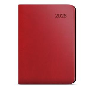 Weekly Diary 2026 Zoro Vivella A5 - burgundy