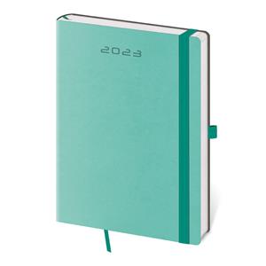 Weekly diary A5 2023 Flexies - mint
