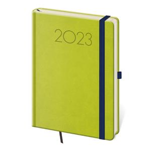 Weekly diary A5 2023 New Praga - green