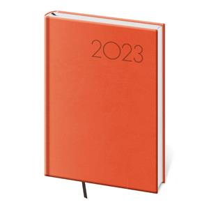 Weekly diary A5 2023 Print Pop - orange