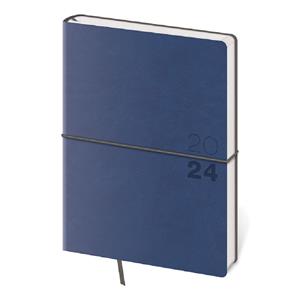 Weekly diary A5 2024 Flexio - dark blue