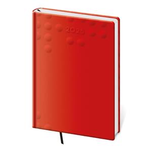 Weekly diary A5 2025 Vario - Red Design