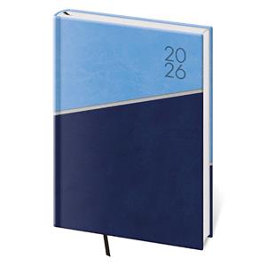 Weekly diary A5 2026 Line - blue