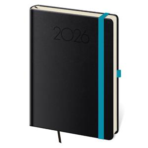 Weekly diary A5 2026 New Praga - black