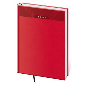 Weekly diary A5 2026 Print Classic - red