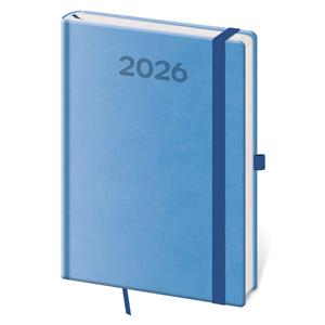 Weekly diary A5 2026 Print Pop - light blue