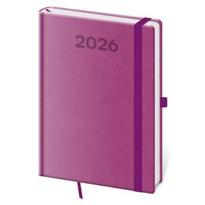 Weekly diary A5 2026 Print Pop - purple