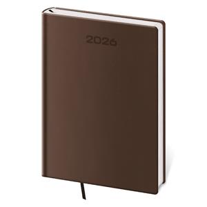 Weekly diary A5 2026 Soft - brown