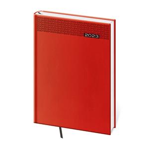 Weekly diary B5 2023 Gommato - red