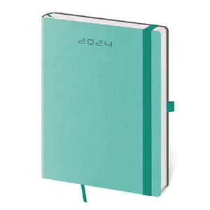 Weekly diary B6 2024 Flexies - mint