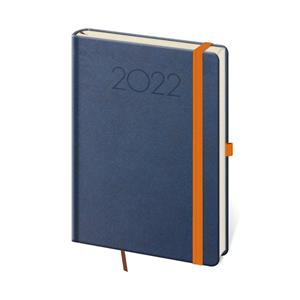 Weekly diaryA5 2022 New Praga - blue