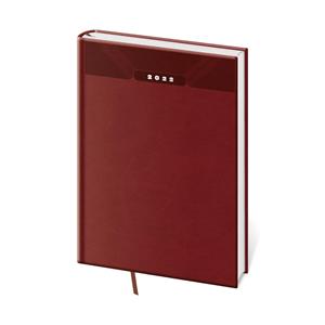 Weekly diaryA5 2022 Print Classic - english red