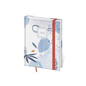 Weekly diaryB6 2022 Vario with rubber band - Bluestyle