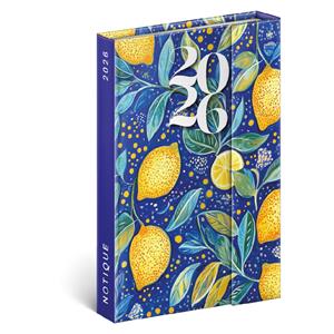 Weekly Magnetic Diary 2026 B6 Lemons