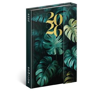 Weekly Magnetic Diary 2026 B6 Monstera