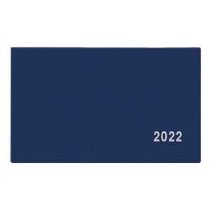Weekly pocket Diary 2022 Cyril PVC - Blue