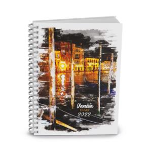 Weekly pocket Diary 2022 Egon - twin wire Lamino - Venice