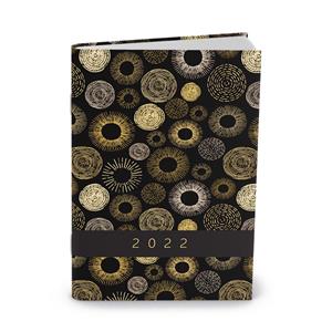 Weekly pocket Diary 2022 Gustav Lamino - Gold