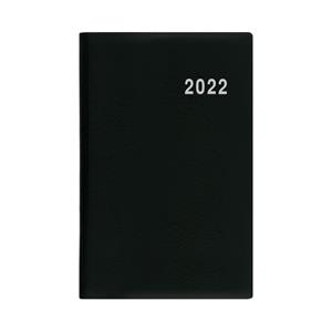 Weekly pocket Diary 2022 Gustav PVC - Black