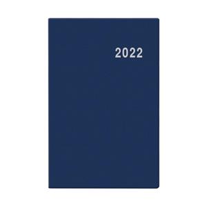 Weekly pocket Diary 2022 Gustav PVC - Blue