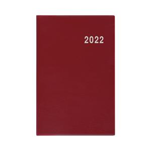 Weekly pocket Diary 2022 Gustav PVC - Burgundy