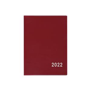 Weekly pocket Diary 2022 Hynek PVC - Burgundy