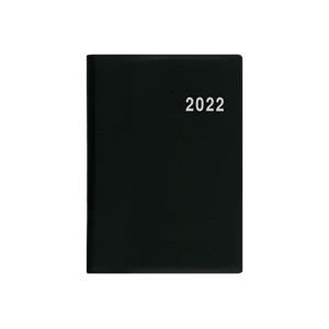 Weekly pocket Diary 2022 Ladislav PVC - Black