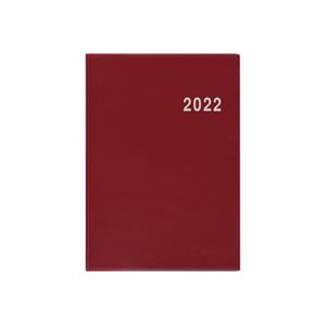 Weekly pocket Diary 2022 Ladislav PVC - Burgundy