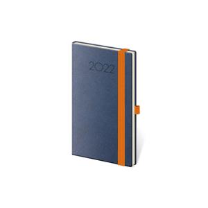 Weekly pocket diary 2022 New Praga - blue