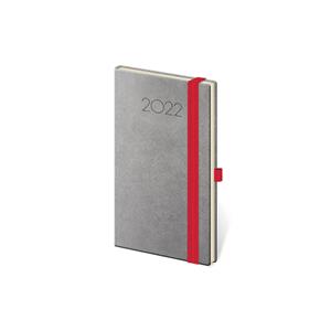 Weekly pocket diary 2022 New Praga dark grey